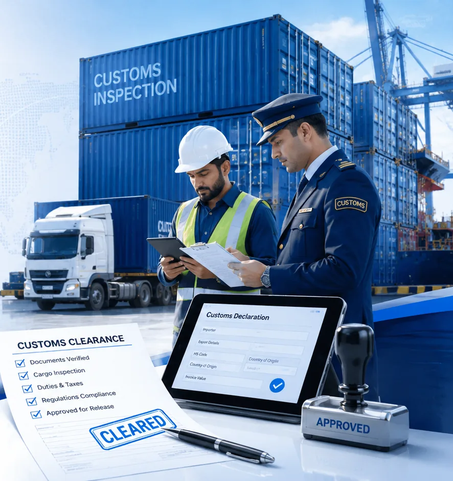 Customs Clearance by Indian Ocean Logistics