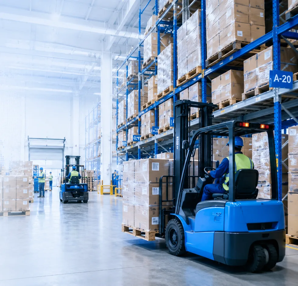 Multiple industries served by logistics operations